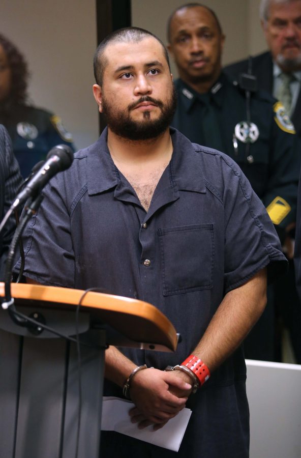 George Zimmerman faces judge on Nov. 19, 2013 for assault charges with from girlfriend.
Joe Burbank/Orlando Sentinel/MCT