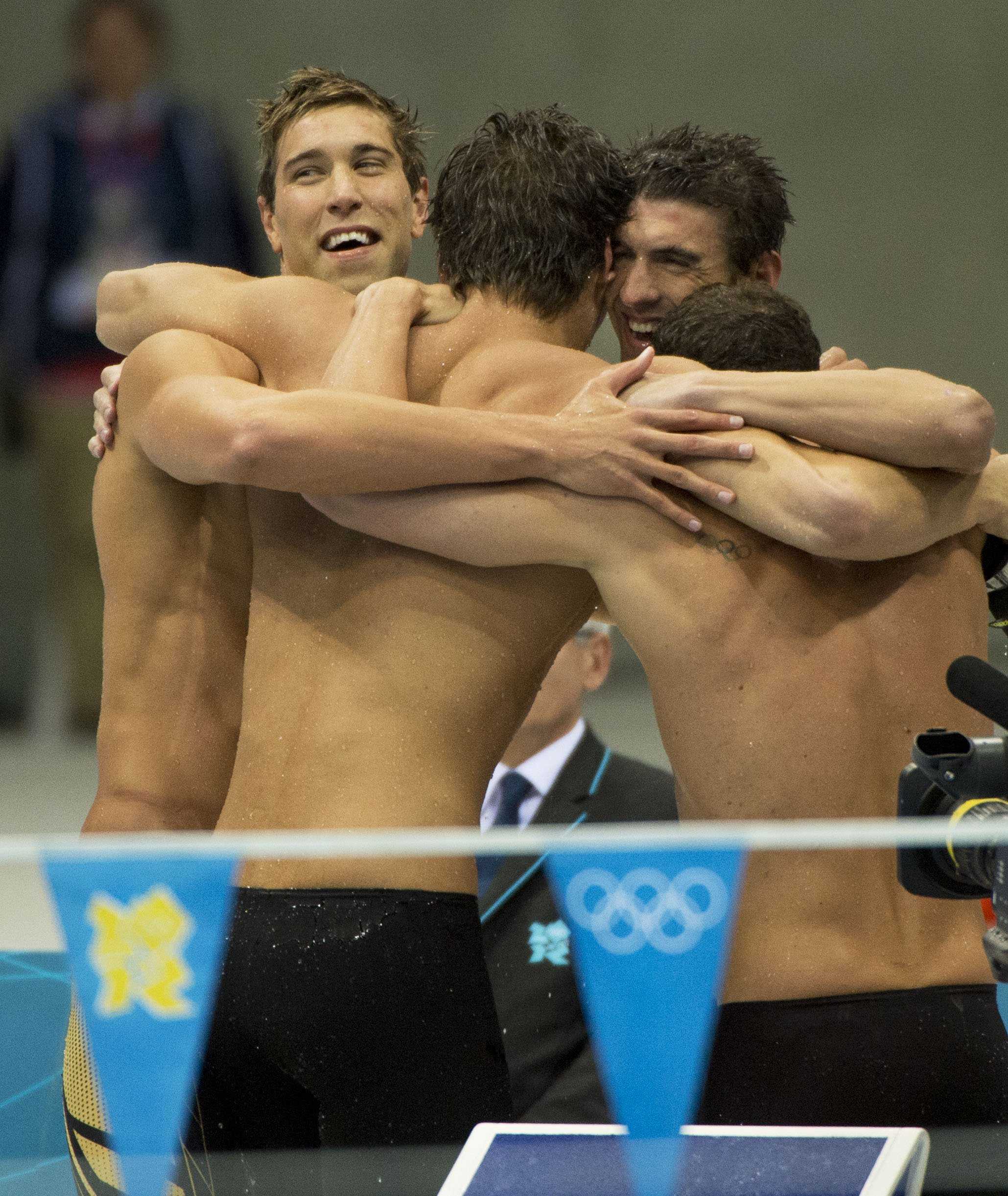 Olympics 2012 - Swimming - Men's 4x100m Medley Relay - UHS ...