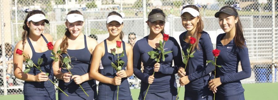 After string of tough matches, Girls Tennis bounces back on Senior Day