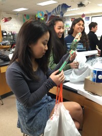 AP Environmental students track their trash for a week