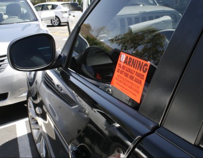 The parking problem: inconsistent enforcement of parking policies
