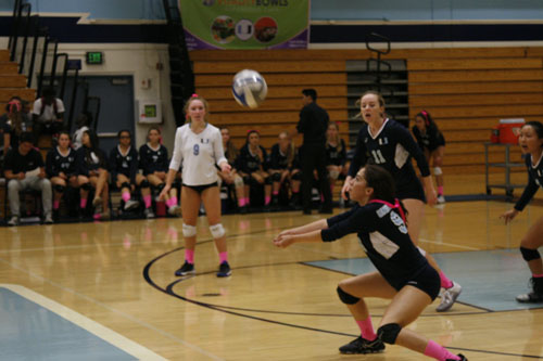 Girls Volleyball outmatched by Northwood High
