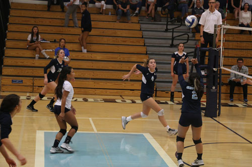 Girls Volleyball struggles as Sea Kings take victory