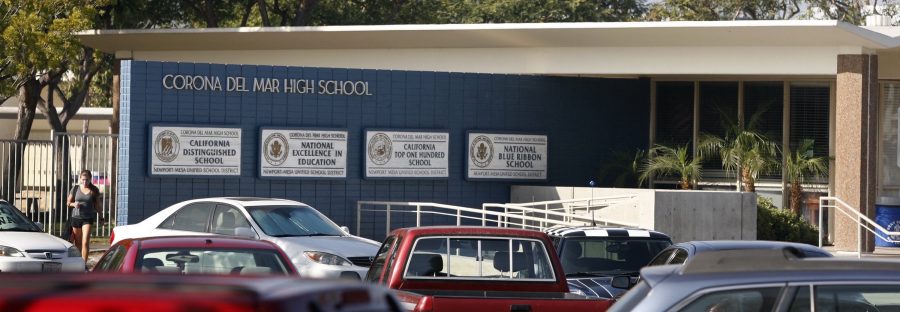 Corona del Mar High School in Newport Beach, Calif., has 11 students expelled in a cheating scandal on Wednesday, Jan. 29, 2014. School officials allege that the students hacked into the districts computer system to change grades and access exams. (Allen J. Schaben/Los Angeles Times/MCT)