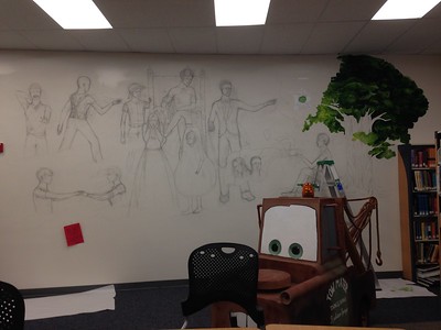 Painting a new future for the UHS library