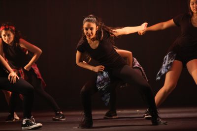 Shivani Lamba (Sr.) has been a part of UHS Dance Company since her freshman year. Here, she dances in the 2015 Annual Show Mo(ve)ments (S Aminian).