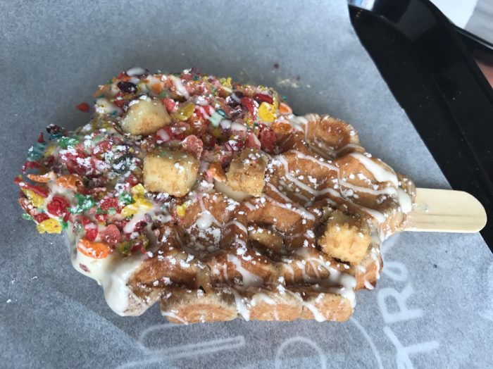 The Bam Bam waffle from Sweet Combforts. (J. Krassner)