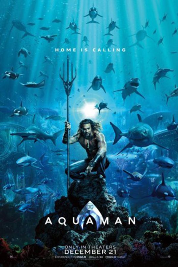 “Aquaman” is a predictable but enjoyable DC/Justice League adventure about everyone’s favorite underwater superhero (Jason Momoa). (Handout/TNS)