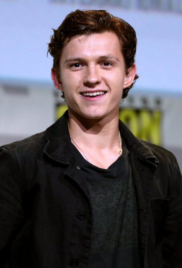 Tom+Holland+currently+portrays+Spider-Man%2C+but+that+may+soon+change+%28photo+by+Gage+Skidmore%2C+used+under+Creative+Commons%29.