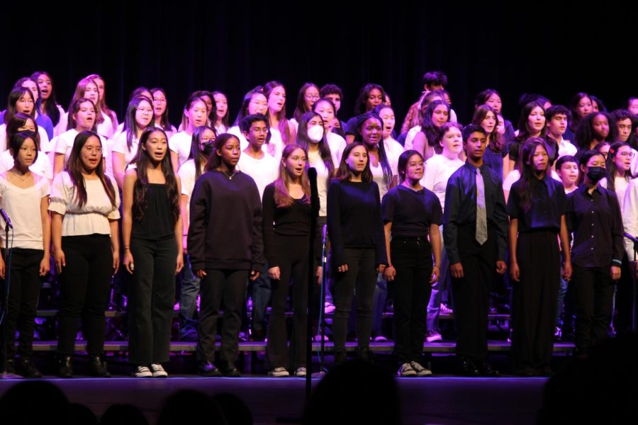 The University Choir puts on an amazing performance at the October Songs and Stories concert.