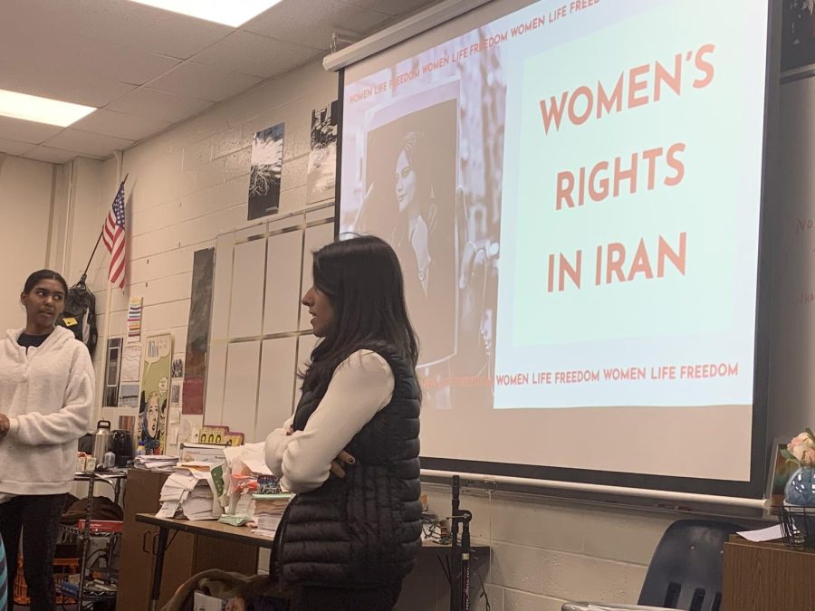 UHS+She%E2%80%99s+the+First+Club+Presenting+on+Womens+Rights+in+Iran