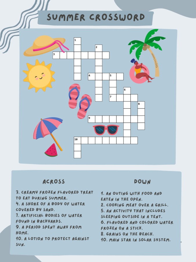 Summer+Crossword