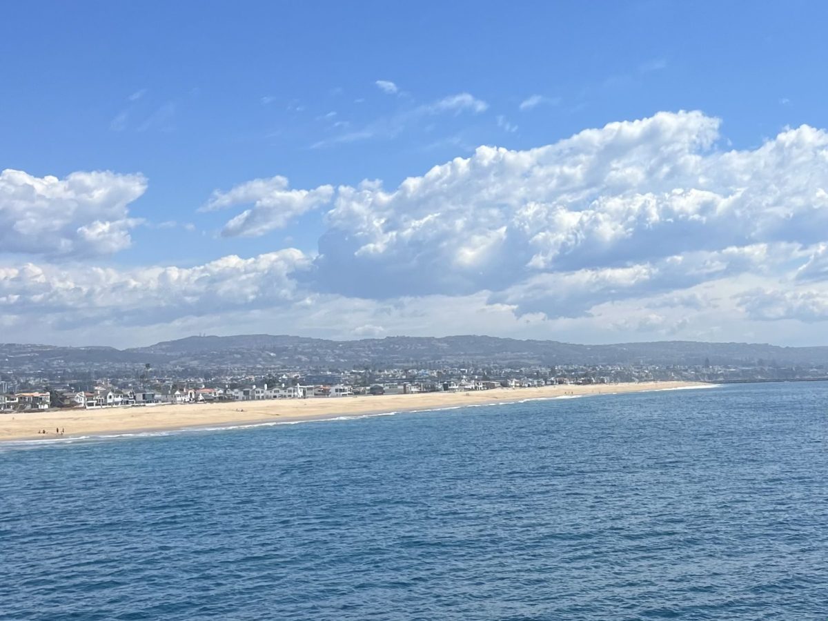 Houses+line+the+coast+at+Balboa+Pier%2C+Newport+Beach.