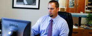 Dr. Astor hard at work back in 2015 when he started here at UHS.