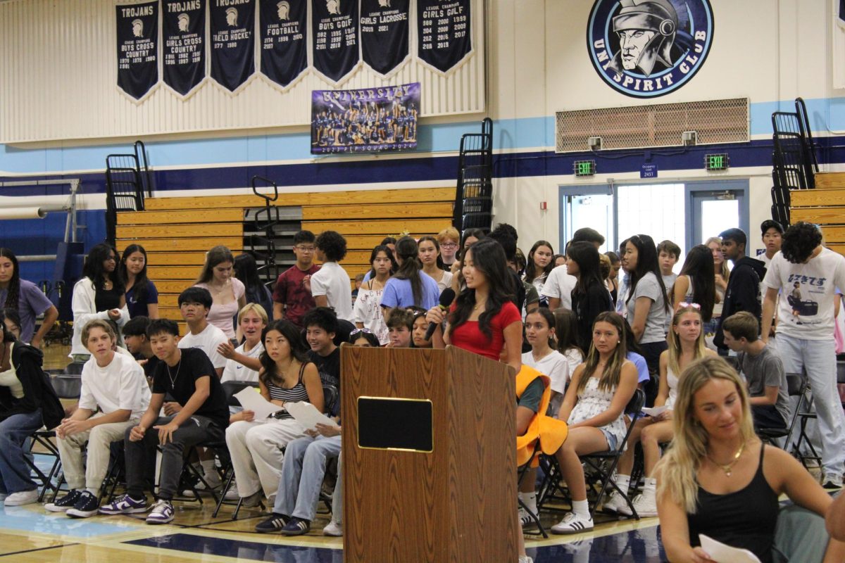 On Friday, Aug. 30th, the class of 2028 filled the gym to vote for their future leadership class.