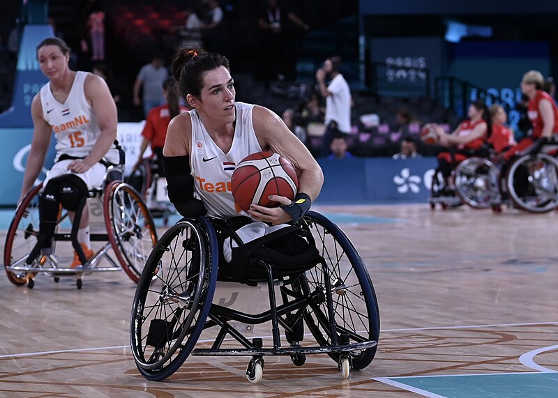 Women’s wheelchair basketball tournament at Paralympics 2024.