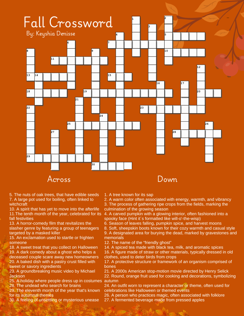 Fall Crossword