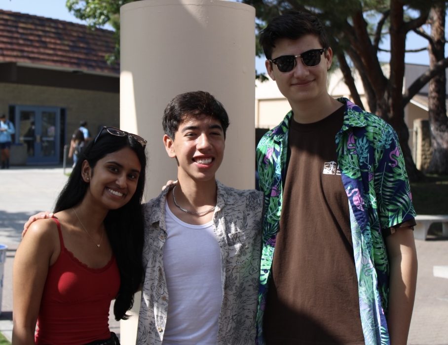 Members of the UHS Mock Trial team pose for a photo.