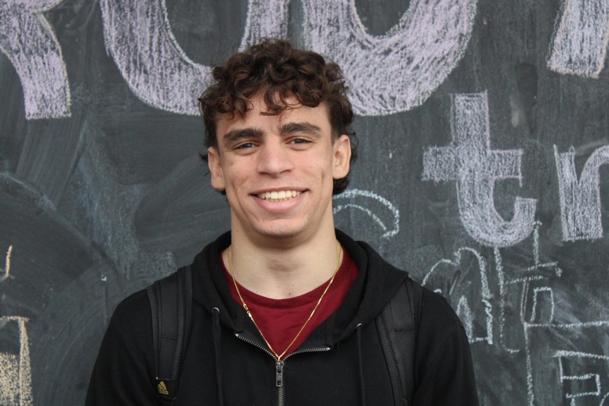 Senior wrestling captain Chris Mattar is planning to continue to wrestle in college. 