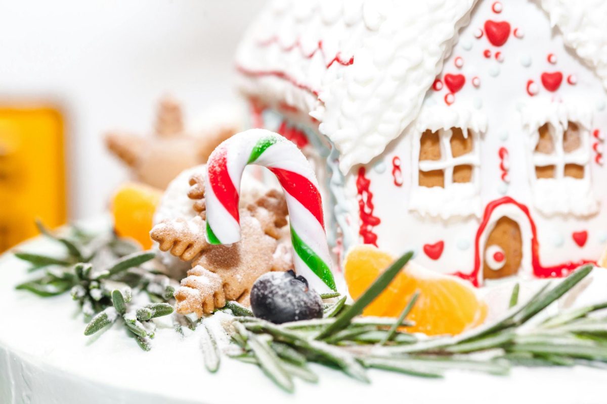 Students have many different holiday traditions centered around spending time with loved ones. Many enjoy building gingerbread houses.