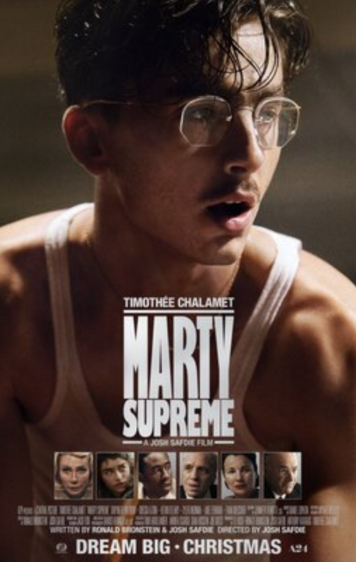 "Marty Supreme" was released on Dec. 25, 2025. 