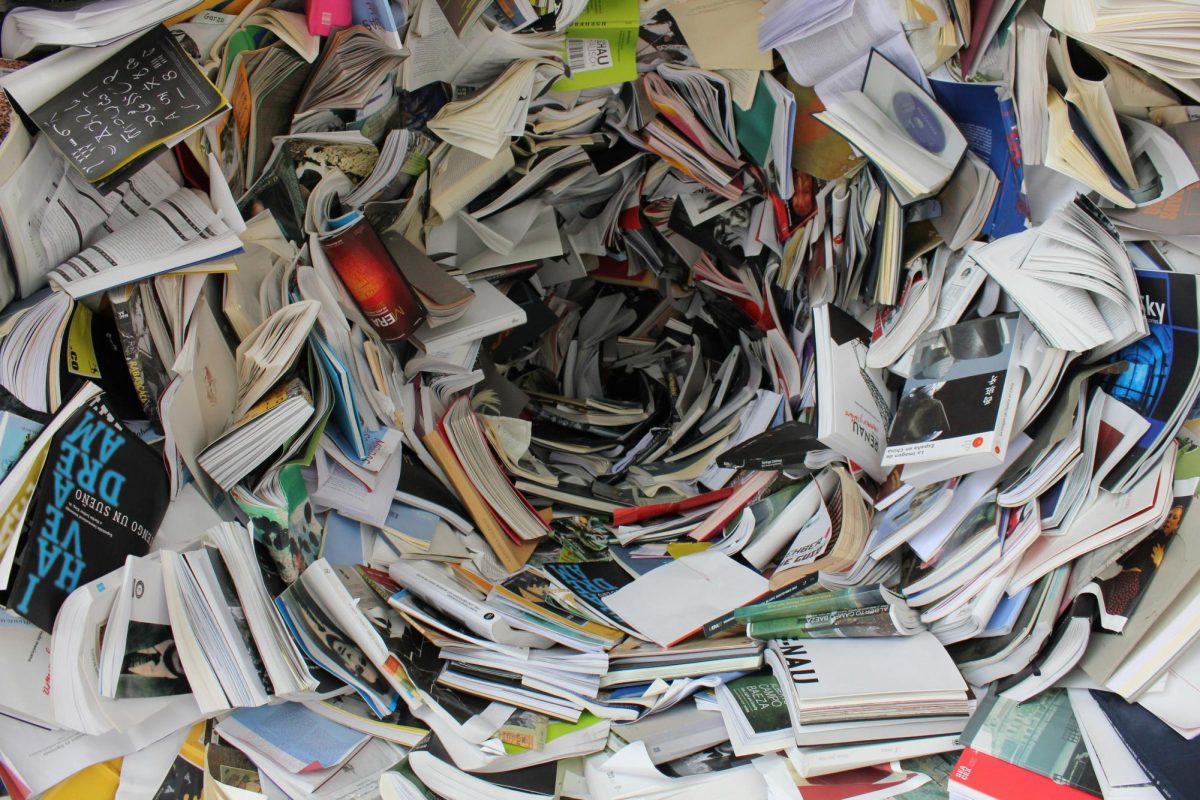 Schools use an excessive amount of paper each year, negatively harming the environment. As a result, schools should begin to stray away from paper, using different materials instead. 